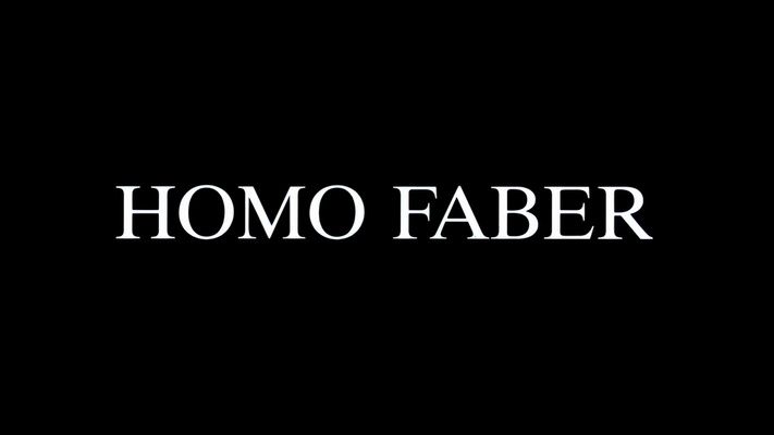 Title screen of Homo Faber