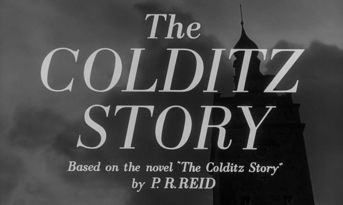 Title screen of The Colditz Story
