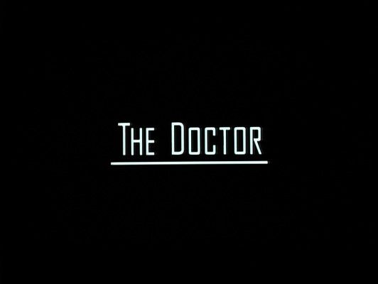 Title screen of The Doctor