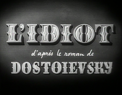 Title screen of L'idiot