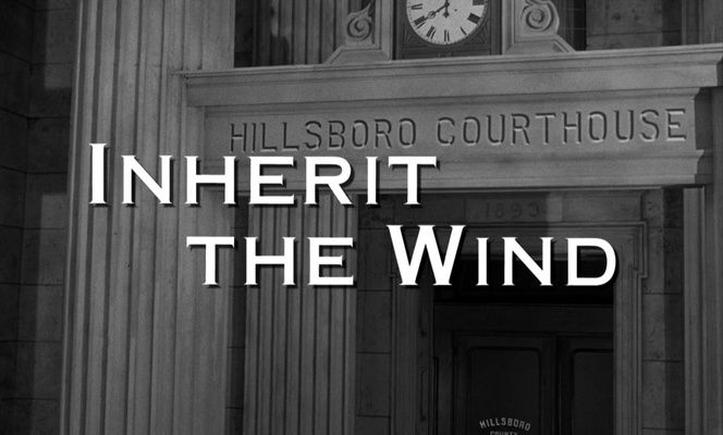 Title screen of Inherit the Wind