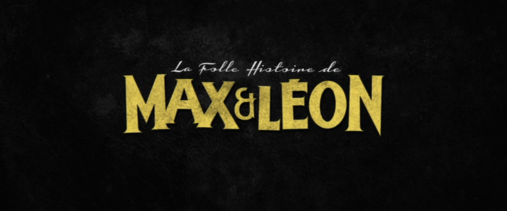 Title screen of La folle histoire de Max et Léon