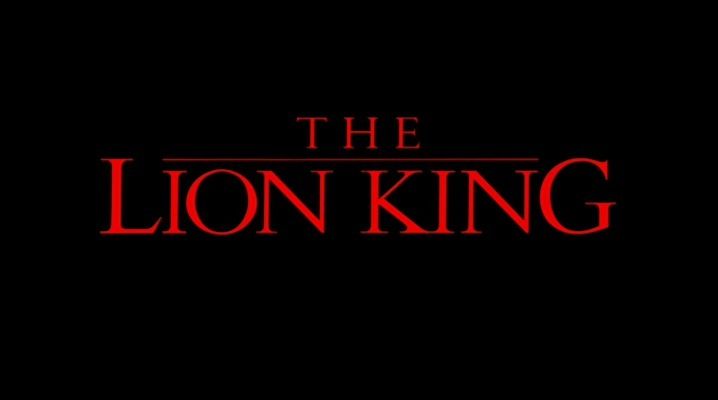 Title screen of The Lion King