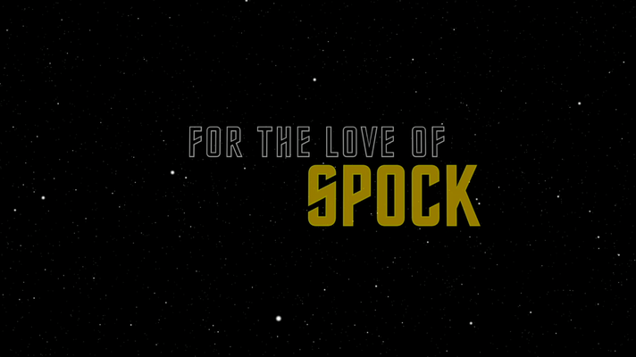 Title screen of For the Love of Spock