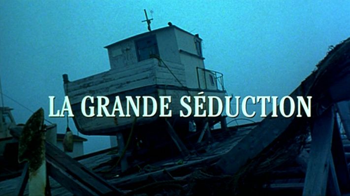 Title screen of La grande séduction
