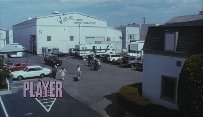 Title screen of The Player