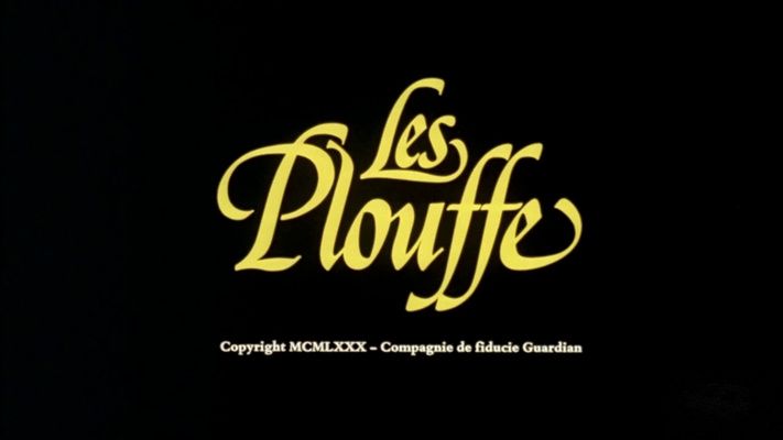 Title screen of Les Plouffe
