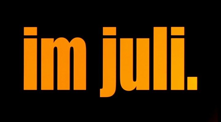 Title screen of Im Juli.