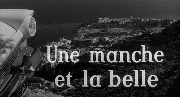 Title screen of Une manche et la belle