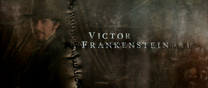 Title screen of Victor Frankenstein