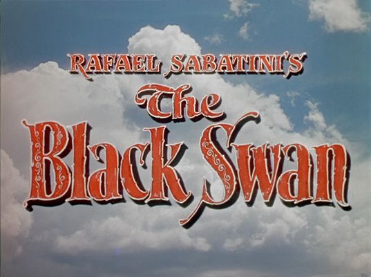 Title screen of The Black Swan