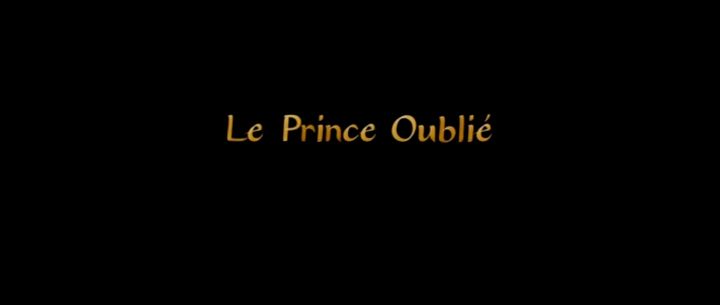 Title screen of Le prince oublié