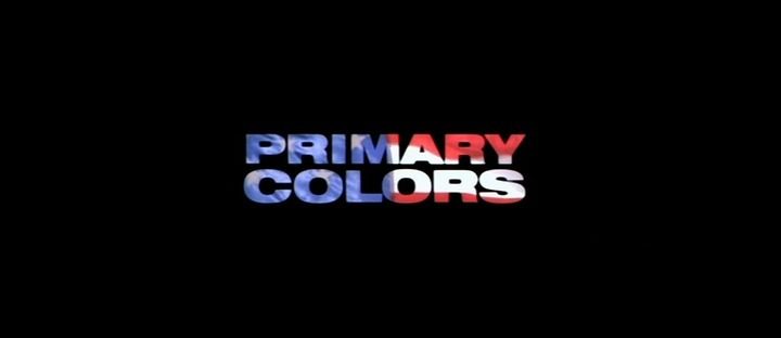 Title screen of Primary Colors