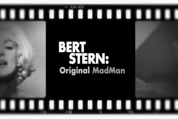 Title screen of Bert Stern: Original Madman
