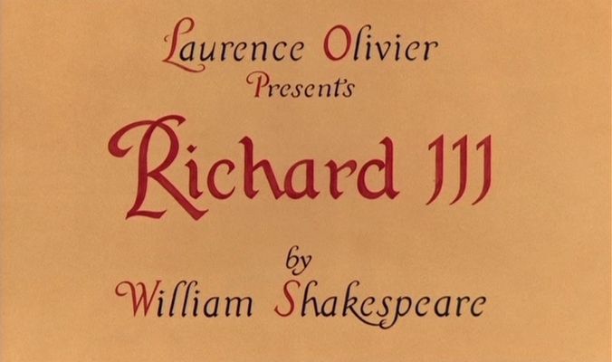 Title screen of Richard III