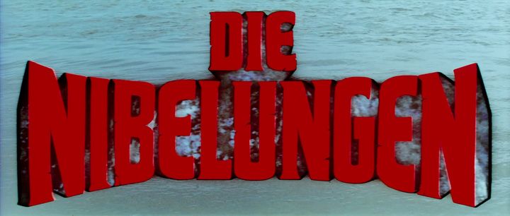 Title screen of Die Nibelungen, Teil 1 - Siegfried