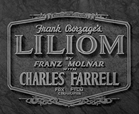 Title screen of Liliom