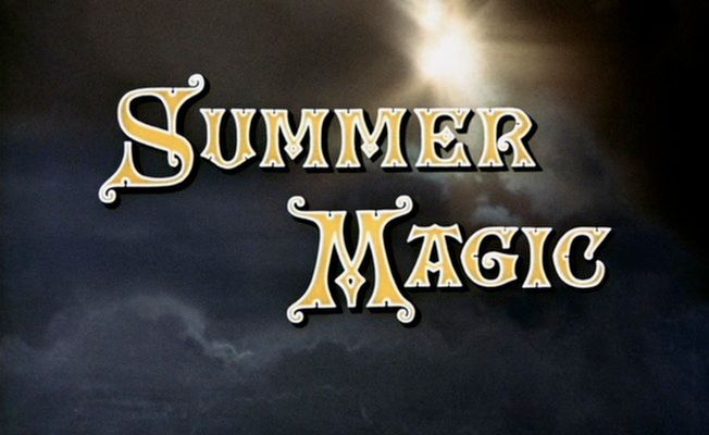 Title screen of Summer Magic