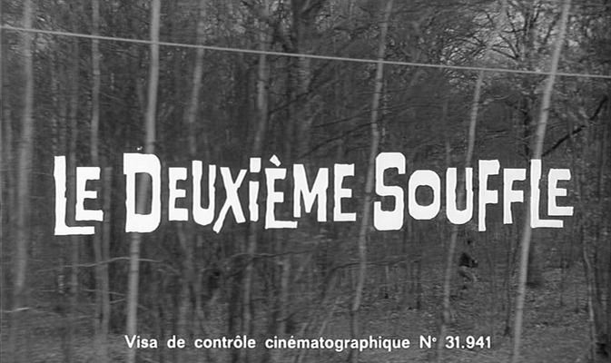 Title screen of Le deuxième souffle