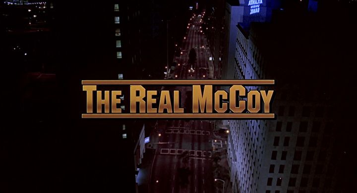 Title screen of The Real McCoy