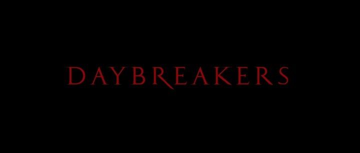 Title screen of Daybreakers