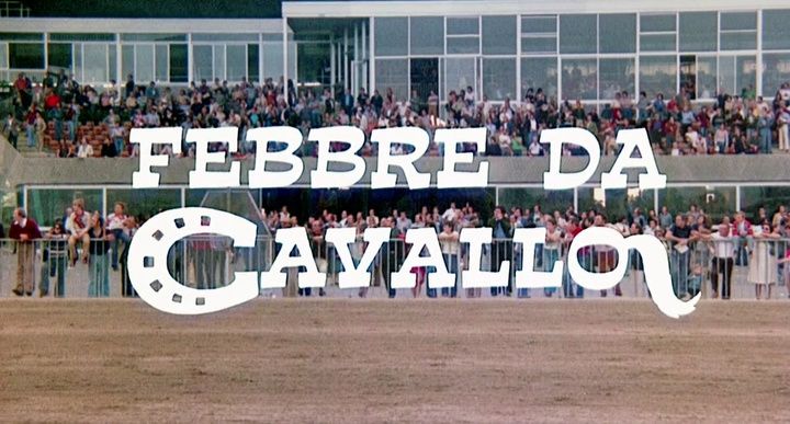 Title screen of Febbre da cavallo