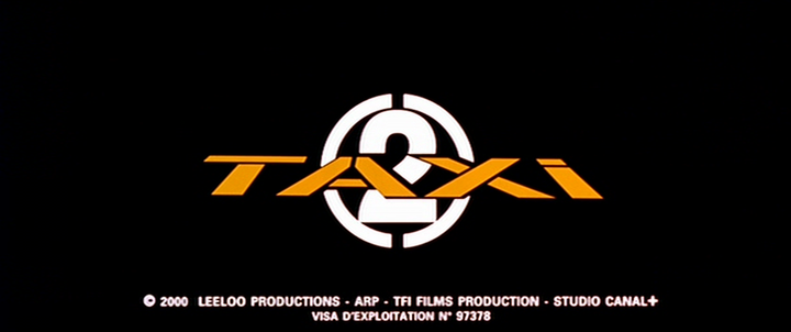 Title screen of Taxi 2