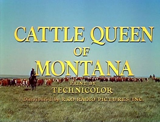 Title screen of Cattle Queen of Montana