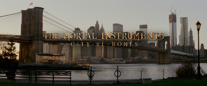 Title screen of The Mortal Instruments: City of Bones