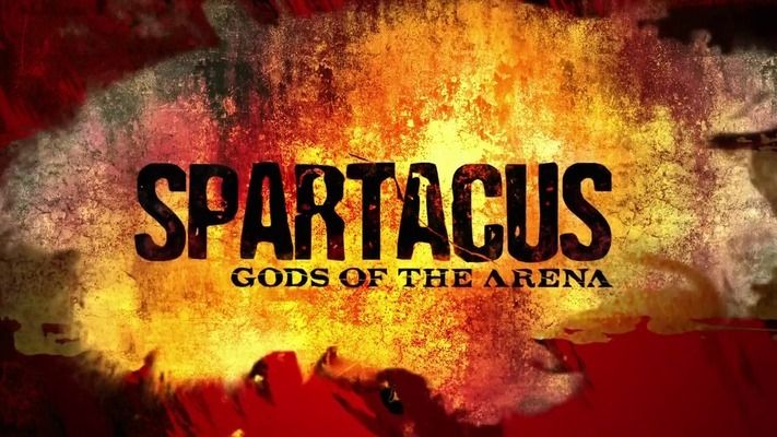 Title screen of Spartacus: Gods of the Arena