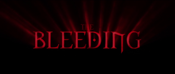 Title screen of The Bleeding