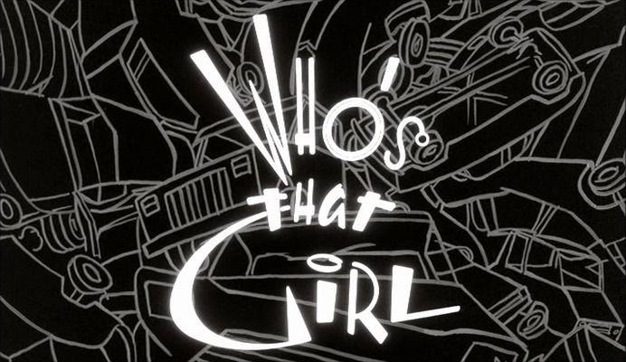 Title screen of Who's That Girl