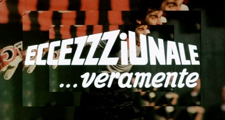 Title screen of Eccezzziunale... veramente