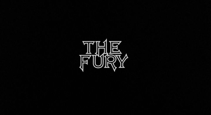 Title screen of The Fury