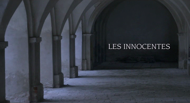Title screen of Les innocentes