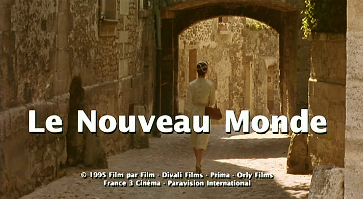 Title screen of Le nouveau monde
