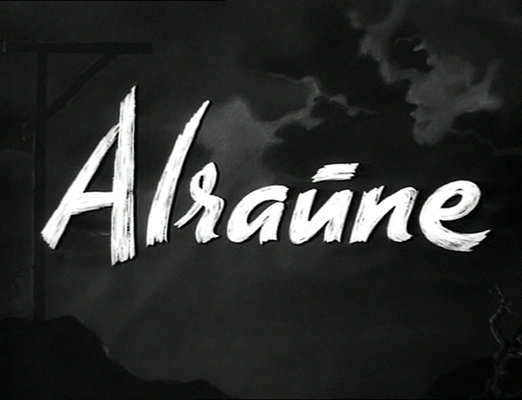 Title screen of Alraune