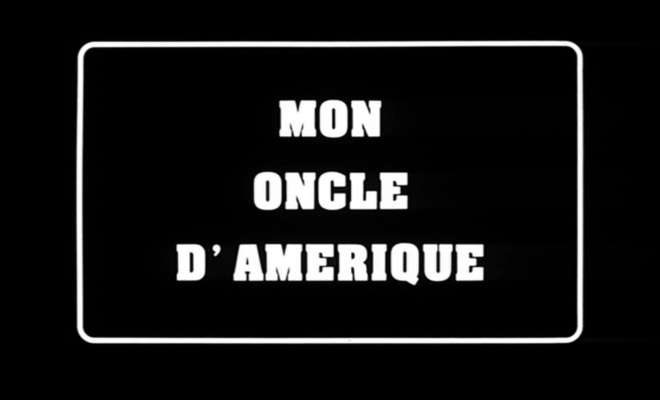 Title screen of Mon oncle d'Amérique
