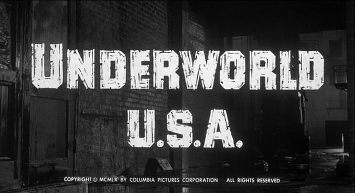 Title screen of Underworld U.S.A.