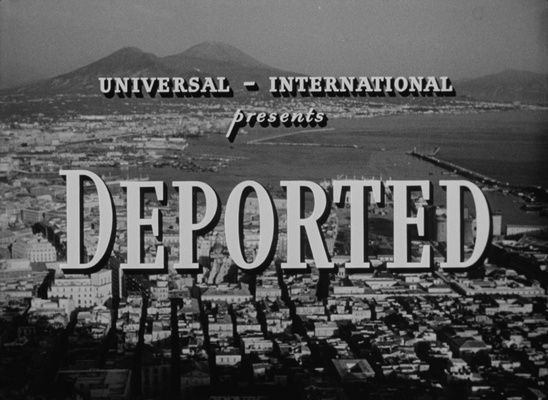 Title screen of Deported