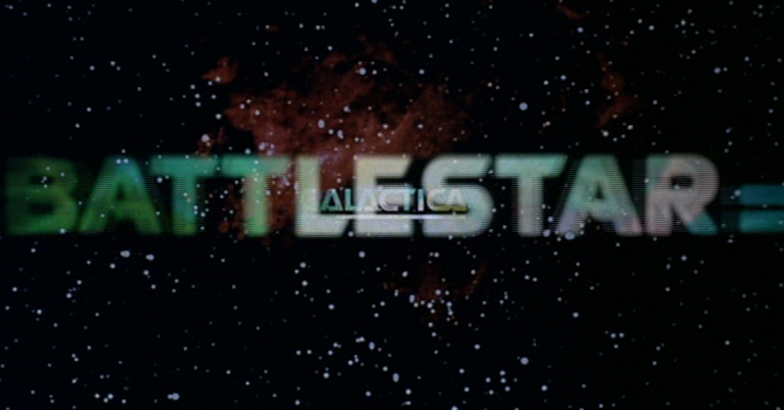 Title screen of Battlestar Galactica