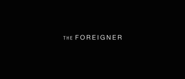 Title screen of The Foreigner
