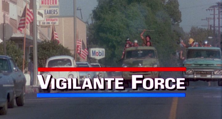 Title screen of Vigilante Force