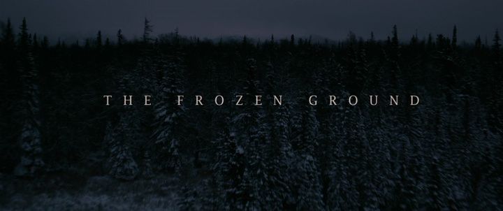 Title screen of The Frozen Ground