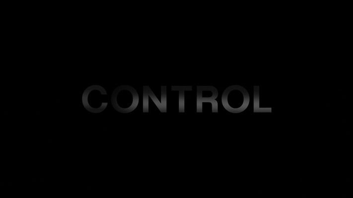 Title screen of Control