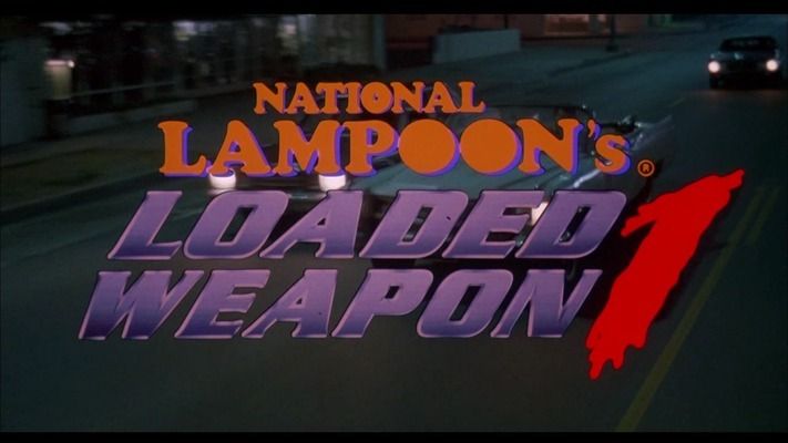 Title screen of Loaded Weapon 1
