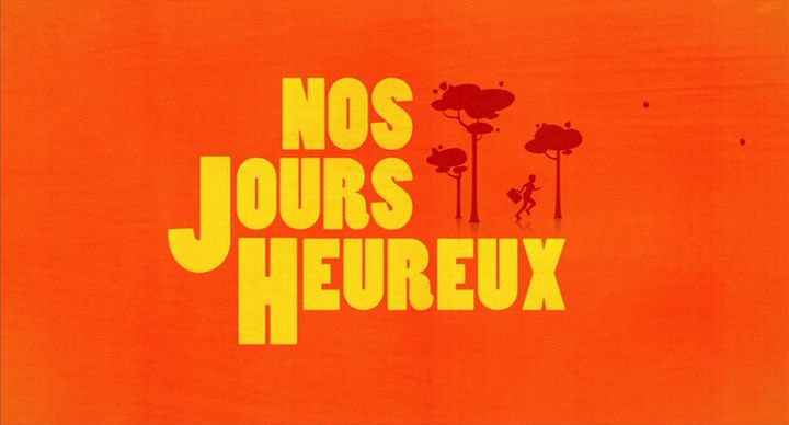 Title screen of Nos jours heureux