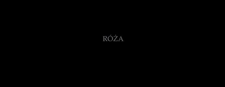 Title screen of Róża