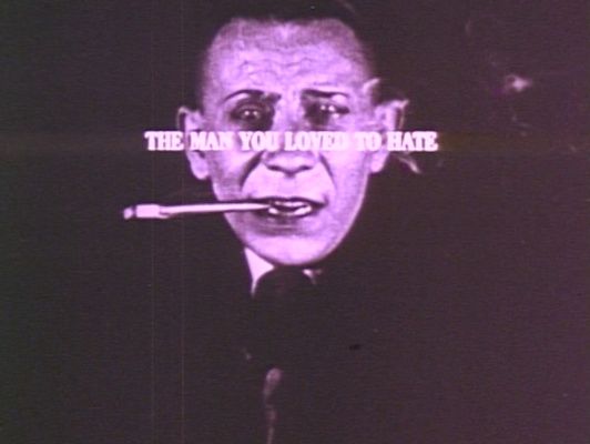 Title screen of The Man You Loved to Hate