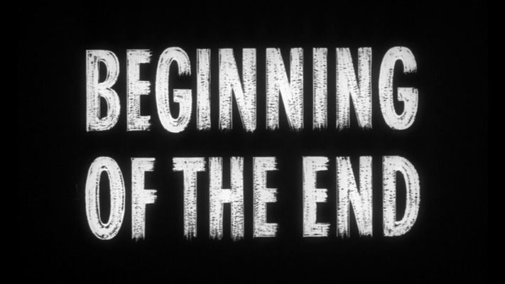 Title screen of Beginning of the End